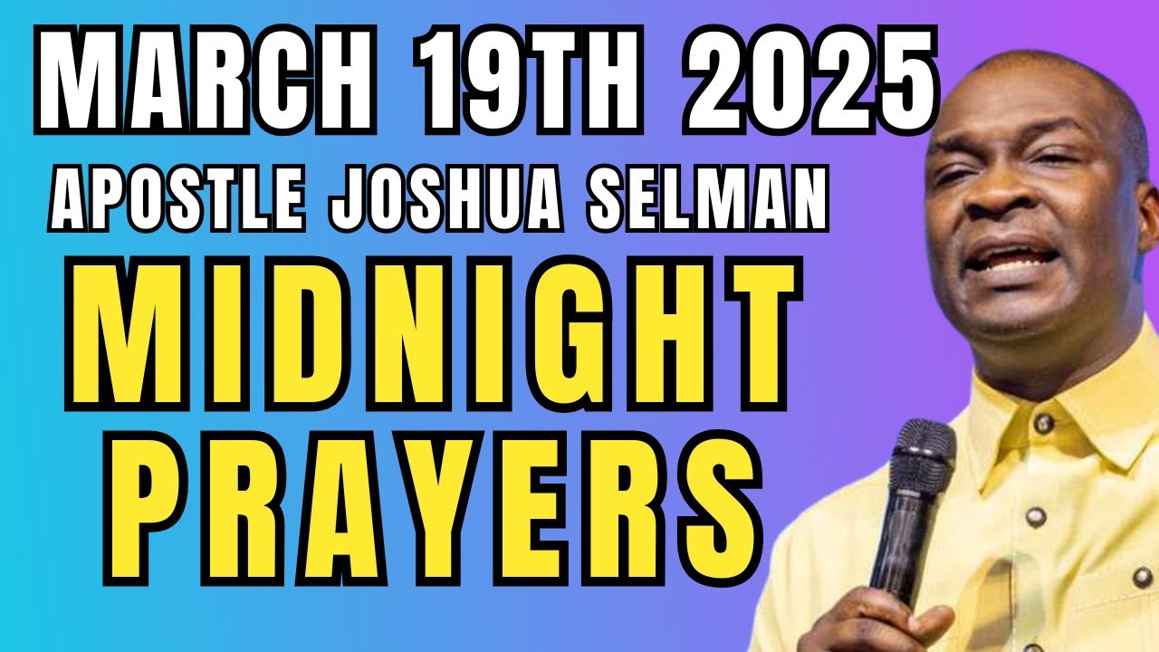 Breakthrough Midnight Prayers For Miracles Favor Apostle Joshua