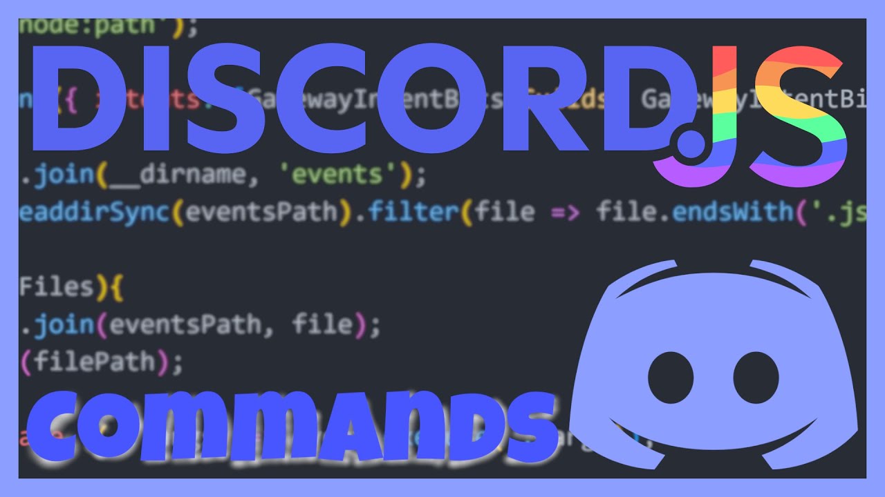 Code Your Own Discord Bot | Basic Slash Command Handler | Discord.js ...