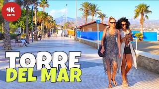 ☀️ Torre Del Mar 🇪🇸 Chill Coastal Town In Spain [4K 60FPS] Axarquia Costa del Sol Walking Tour