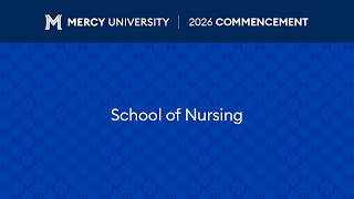 Commencement 2026: School of Nursing