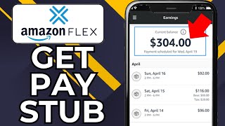HOW TO GET PAYSTUB FROM AMAZON FLEX (2026)