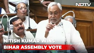 Nitish Kumar Wins Majority Test In Bihar Assembly, BJP Walks Out | The News