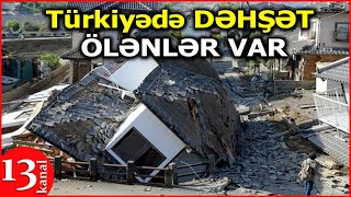 Güclü külək Türkiyədə DƏHŞƏT YAŞADIR: ÖLƏNLƏR VAR