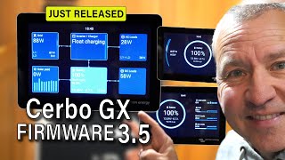 🔥Update Your Victron CERBO GX Firmware NOW to Version 3.5 - Awesome New Interface