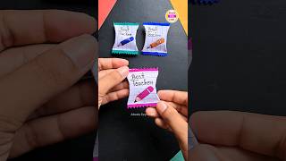 Teachers day Gift Idea | Chocolate Gift Idea #shorts #youtubeshorts #teachersday #chocolate #diy