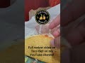 Hard Crunchy Taco at Taco Bell | Horrible food 🤮 at Taco Bell | #shorts #tacobell