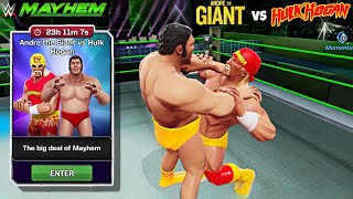 The Big deal of mayhem Andre the Giant vs Hulk Hogan WWE MAYHEM
