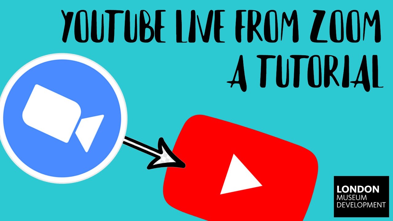 Youtube Live From Zoom Tutorial Youtube