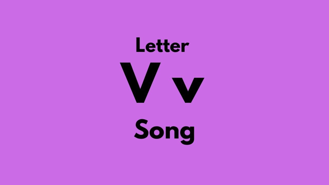 Letter V Song Remake - YouTube