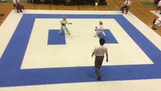 第11回神奈川県春季少年少女空手道選手権大会 少1男子 組手3位決定戦