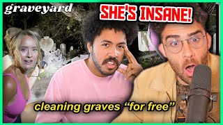 TikTok Cleaning Graves For Clout | Hasanabi Reacts to Jarvis Johnson GOLD