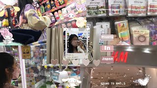 Vlog ~ / shopping in japan! ~ / book off, donkey , aeon , hard off , daiso ~! / enjoy~!! 💕🍡 🇯🇵