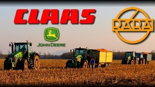 2xClaas Lexion 600TT \u0026 Mega 204, 3x Rába, 2x Tatra V12 - *Uncut* Part 3