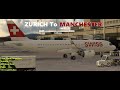 ZURICH To MANCHESTER - A320nx DEV | Swiss Intl Airlines - Vatsim - Microsoft Flight Simulator