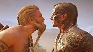 Assassin's Creed Valhalla - IVAR Son of Ragnar Boss Fight \u0026 Blood Eagle Scene + ODIN (4K HD)