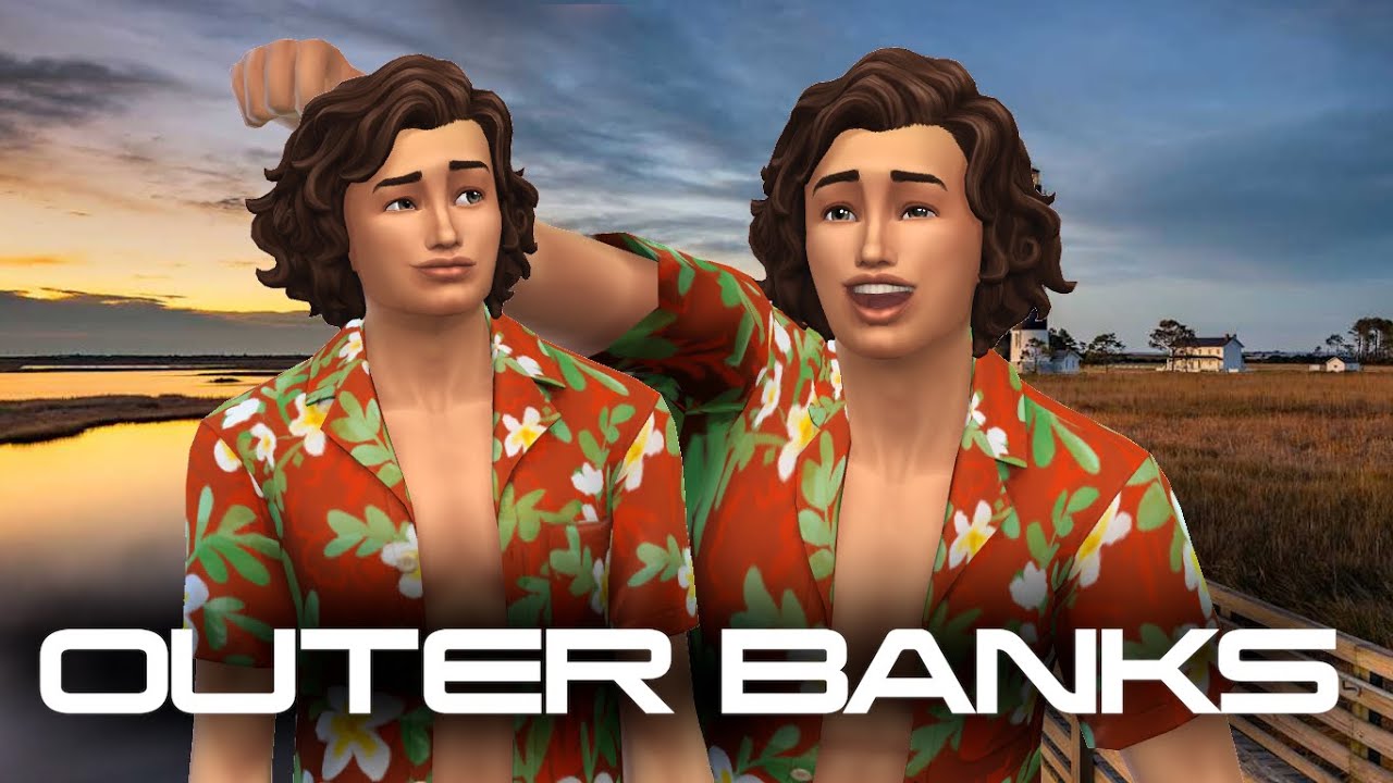 OUTERBANKS: John B CAS | The Sims 4 - YouTube