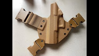 OldGuyDIY $5 Warranty Repair Kenai Chest Holster Broken Cracked Buckle Clip Gunfighters Inc. Glock