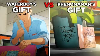 Dispatch - Phenomaman's Gift vs Water Boy's gift to Robert (ALL SCENES)