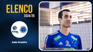 Elenco do Sada Cruzeiro  | Temporada 24-25