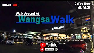 Wangsa Walk Setapak Kuala Lumpur Night Walk Around /28July2020 / [4K]