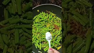 French Beans ki sabji recipe. how to make beans. aloo beans ki sabji kaise banaen