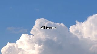 still learning. - caoirne (official lyric video)