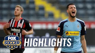 Mönchengladbach dominates Eintracht Frankfurt wire to wire in 3-1 win | 2020 Bundesliga Highlights