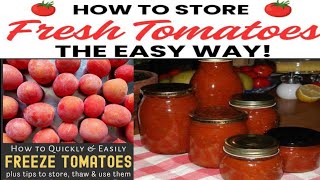 The Ultimate Guide to Keeping Tomatoes Fresh for Months| ٹماٹر محفوظ کرنے کا طریقہ | Ramzan Special