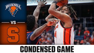 Bucknell vs. Syracuse Condensed Game | 2024-25 ACC Men's Basketball