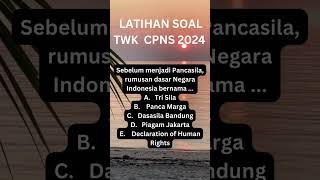 Latihan Soal TWK CPNS 2024 #shorts