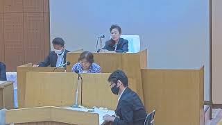 令和５年９月５日（火）午後　三郷町議会　令和５年第３回（９月）定例会　本会議初日