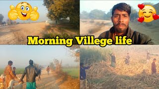 Gaon ki subah 😇 | Pakistan village life | summer morning vlog | Village life 2025 🥰