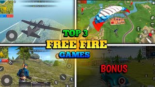 Top 3 NEW GAMES like Free Fire for Android - Offline & Online