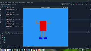 Drawing A robot using Python.