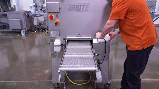 How To Set Up a Grote 613 Multi-Slicer: Carryout (Exit) Conveyor