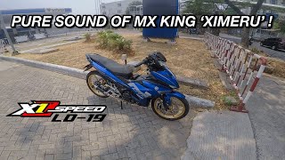 Pure Sound of Yamaha MX King `Ximeru` with X1 Speed Racing LD-19