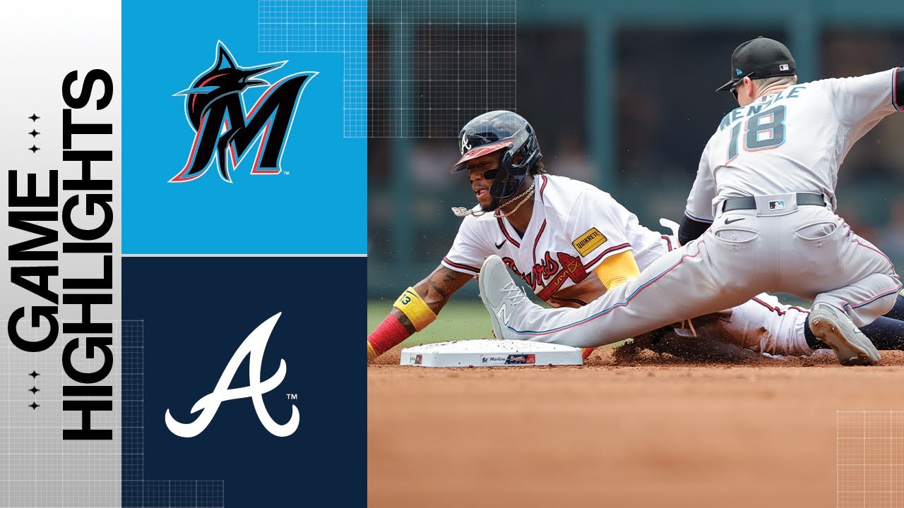 Marlins Vs. Braves Game Highlights (7/2/23) | MLB Highlights - YouTube