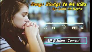 Zindagi Se Hai Gila | Sad song | Sahir Ali Bagga |The crazy lines