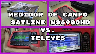 Medidor De Campo SATLINK WS6980 HD vs. Televés ¿Merece la pena? (#4K)