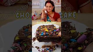 EggLess Chocolate Cake | Sath Nibhana Sathiya | Gopi Bahu | Viral Celebrity Recipe #shorts