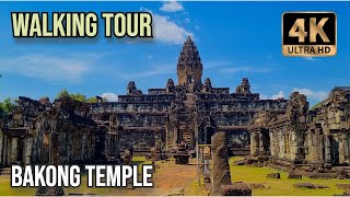 Bakong Temple walking tour | Angkor Temples 2023 [4K]