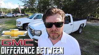 Whats the Difference Between - GMC Sierra \u0026 Chevy Silverado | Truck VLOG Comparison Review