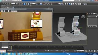 Tutorial on Modeling and texturing a display stand in 3dsmax. ( Part 1)