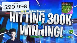 YOU WON'T BELIEVE HOW I HIT 300K SUBSCRIBERS! • Funniest Fortnite Win