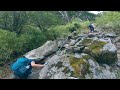 hiking in yushan front peak