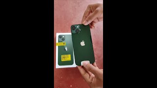 iPhone 13 😊❤️ Green Color 👌👌 #iphone13 #iphone #shorts