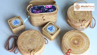 Straw Rattan Bag Craftmanship