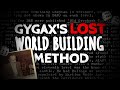Build Your World like GYGAX | The 1975 Method