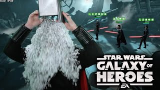 SWGoH has driven me to the edge of MADNESS - 3v3 Grand Arena RAAAAAGE!