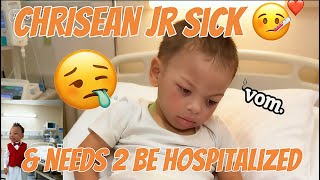 “FLU 🤒 SEASON” CHRISEAN JR SICK & fighting 4 his life. hospitalized.. MEANWHILE CHRISEAN ￼neglect￼